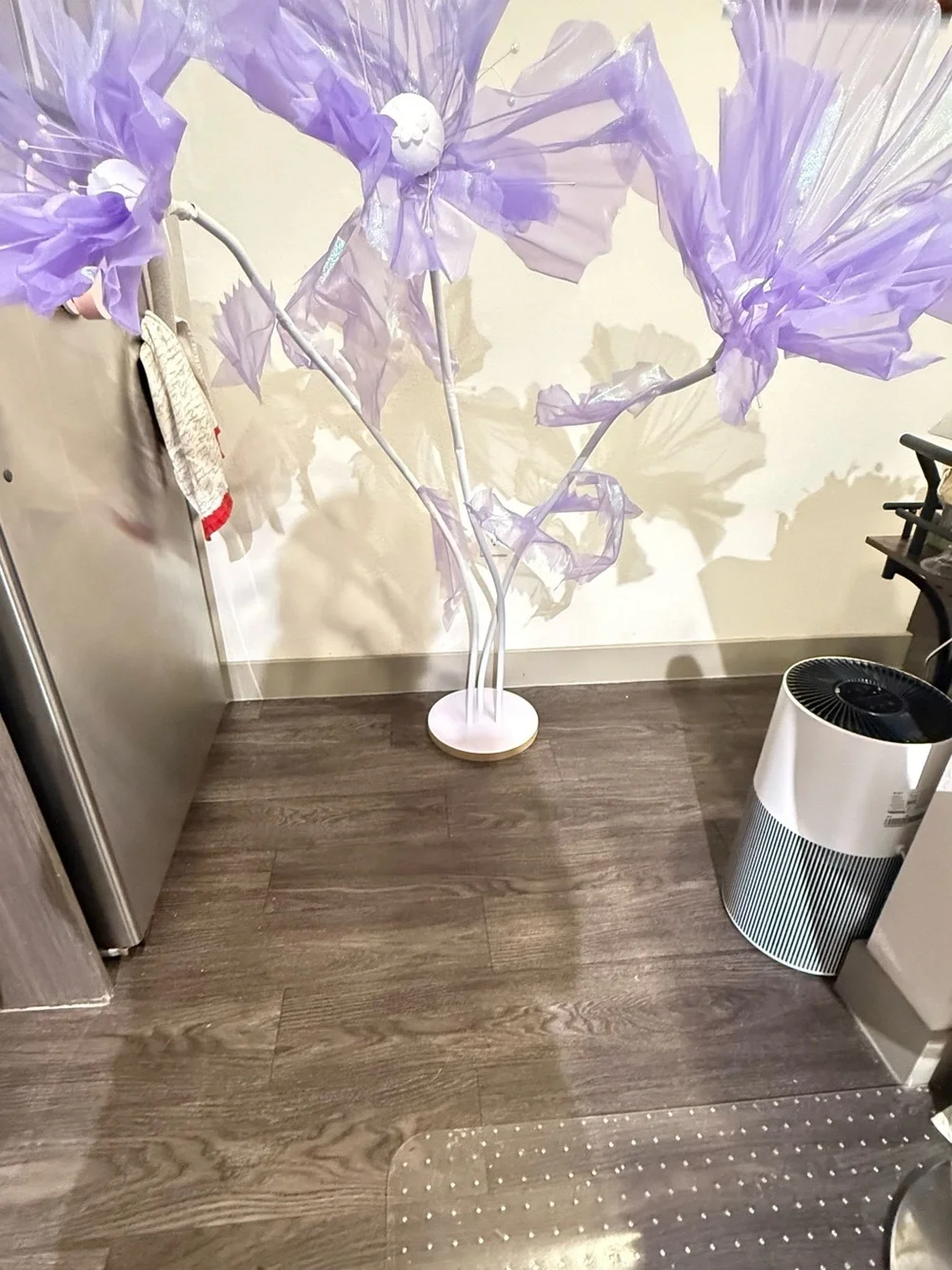 Decorative Purple Floral Brand Unknown